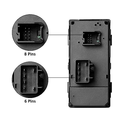 Commande lève-vitre pour Chevrolet Avalanche 2007-2013 bloc commande principale électrique - 2