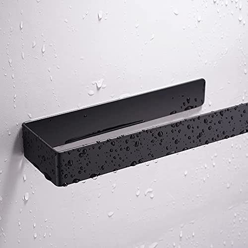Aikzik Handtuchhalter, Handtuchhalter ohne Bohren, 304 Edelstahl Geschirrtuchhalter für Bad & Küche, Schwarz matt