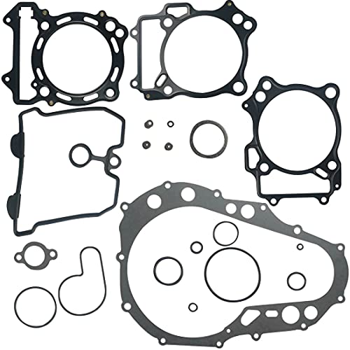 Image of Complete Engine Top End Head Gasket Kit for Arctic Cat 400 DVX 04-08 Kawasaki KFX400 2003-2006 Suzuki Quadsport Z400 2003-2008 Dirt Bike Engine Gasket Valve Seal O-Ring Set Kit 1321050042 0934-1676