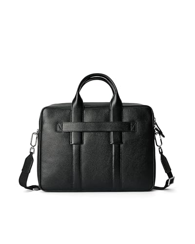 ECCO Unisex City Laptop Bag, Black, Medium2