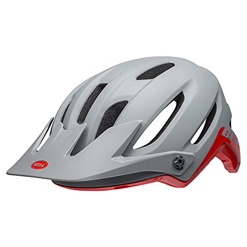 BELL Casco Unisex 4forty MTB, Cliffhanger Mate/Gris Brillante/Carmesí, M 55 59 cm UK