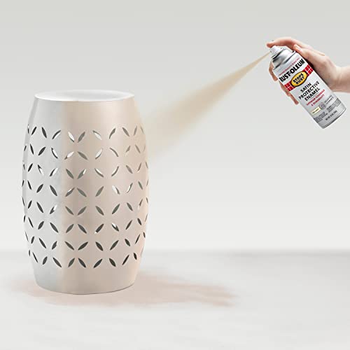 Image of Rust-Oleum 7793830-6PK Stops Rust Spray Paint, 12 oz, Satin Shell White, 6 Pack