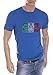 Emporio Armani Ea7 Men's Emporio Ea7 Train Graphic Italy T-Shirt L Blue