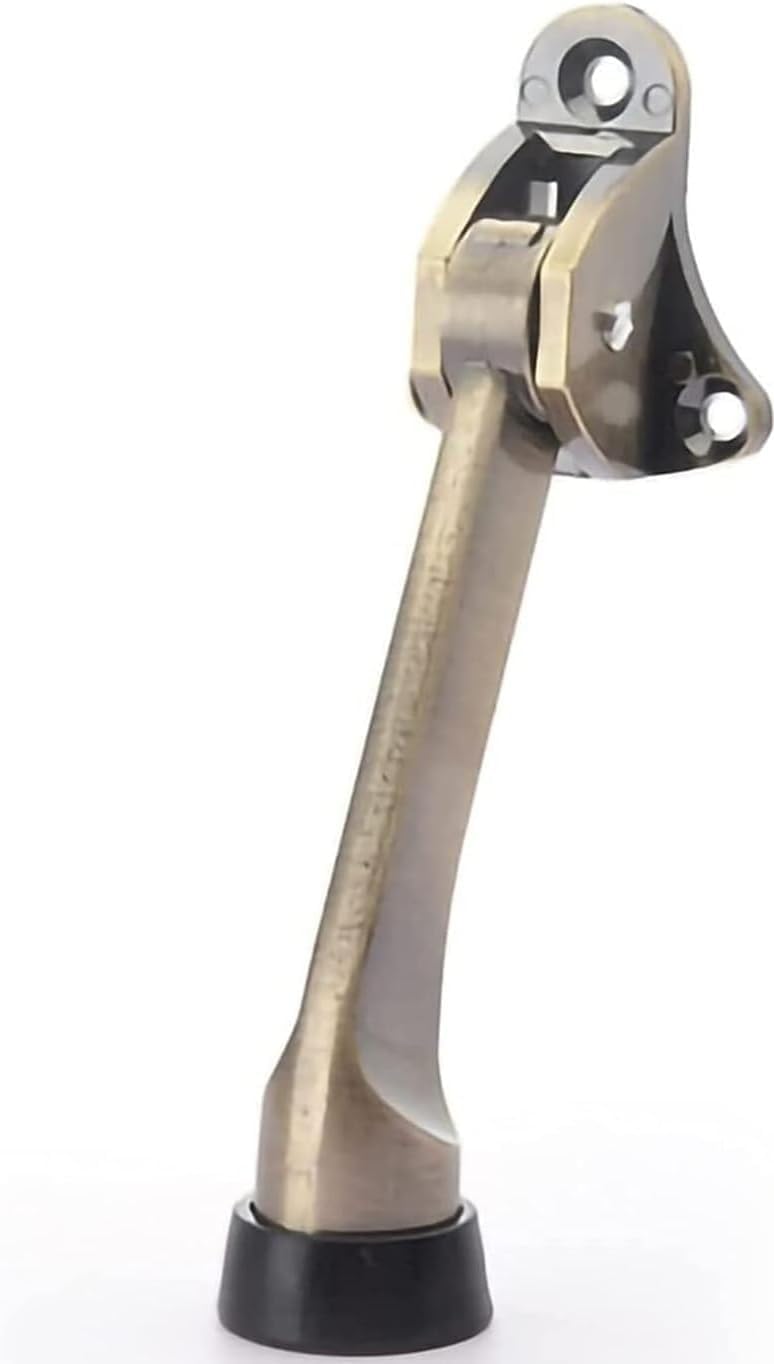 Butée de porte de garage avec béquille de porte réglable en hauteur