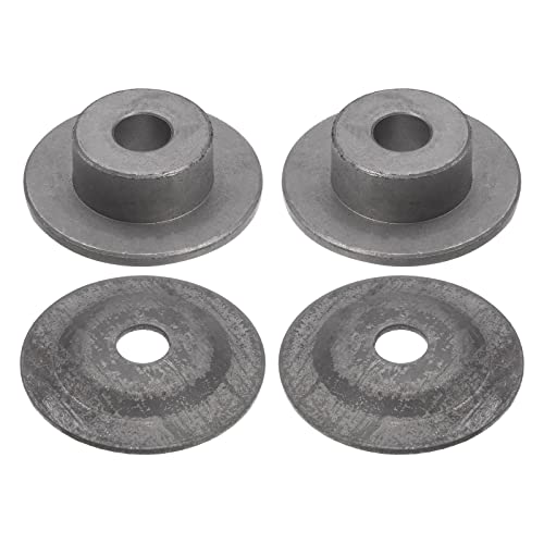 HARFINGTON - HARFINGTON 2pcs Bench Grinder Arbor Washer Flange 1.26" OD x 0.52" ID Carbon Steel Tool Parts for Bench Grinder Polisher