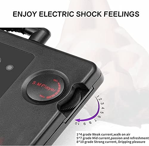 Elektrosex Elektro Controller - Reizstromgerät Elektro-Dual-Output-Host Elektrostimulation Kontroller Sexspielzeug für frauen männer Sex Toy