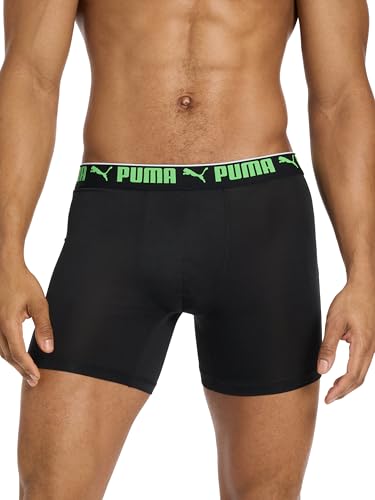 PUMA Men's 360 Sport Mesh 5 Pack Boxer Briefs2