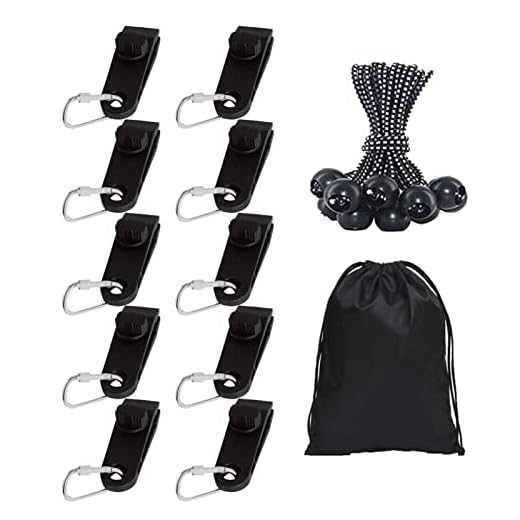 Clipes de lona | Clipes de dossel apertados | 31 Pçs Capa de Barco Clipes Boca em Forma de Engrenagem Toldo Ao Ar Livre Barraca de Acampamento Conjunto de Fivela Fixa Clipes Fivelas Bandagens Kumprohu