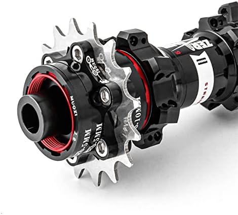 Miniatura 3 de MUQZI Kit de conversión de velocidad única 13T 14T 15T 16T MTB Cassette Fixie de una sola velocidad Cog