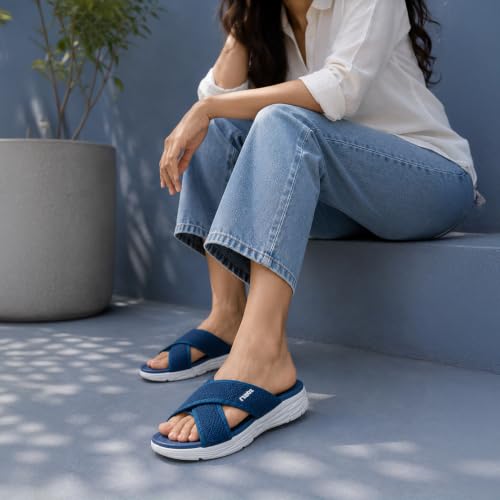Image of URJO womens Glamour-12 Women's Orthopaedic Flip-flops With Arch Support Cushion Footbed & Anti-skid Comfort By Neoz Slipper
