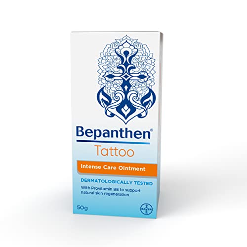 Bepanthen Tattoo Intense Care Ointment, Made with Provitamin B5, 50 g