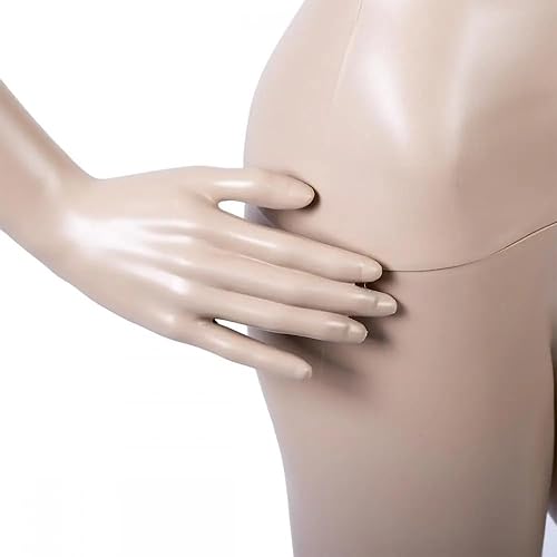 Miniatura 7 de Maniquí femenino torso de maniquí de cuerpo completo, modelo de vestido de costura de 69 pulgadas, pantalla de forma de ropa, soporte de maniquí de
