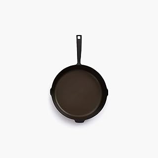 Barebones 12-Inch All-In-One Cast Iron Skillet Set- Skillet with Cast Iron Dutch Oven Style Lid - Camping Cookware Set