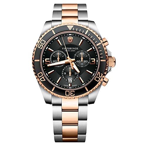 Victorinox Orologio da uomo Maverick cronografo analogico al quarzo, impermeabile
