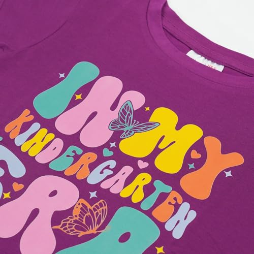 First Day of Kindergarten Shirt First Day of School Gifts for Kids Kindergarten Shirts for Girls T-Shirt Top2