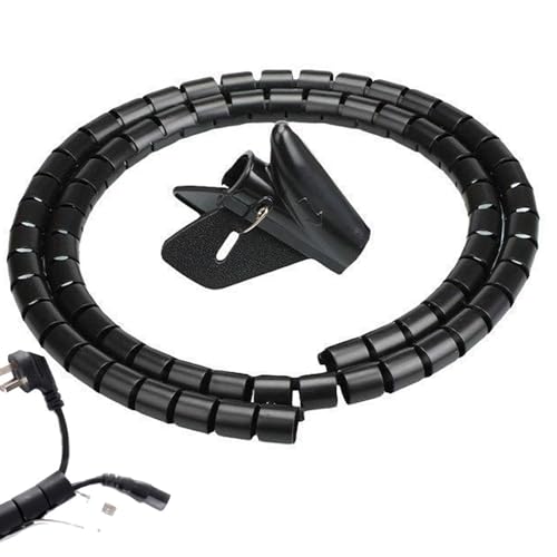 Wire Loom Cable Protection Sleeve - and Wear-Resistant Cord Organizer for Home and Office | Guard for Men and Women | Protector for Keeping Cables Neat and Safe