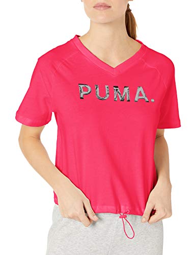 PUMA Women's Chase V TEE, Nrgy Rose, M