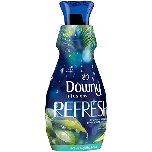 Downy Infusions Liquid Fabric Softener, Refresh, Birch Water & Botonicals, 32 fl oz