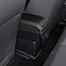 XSHENG Car armrest Box Suitable for Nissan Versa armrest 2020-2024 Model armrest Box Center Storage Box Manual Control Center Console (Black with red line)