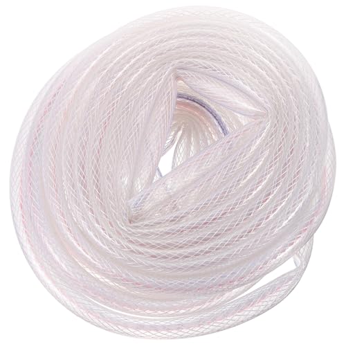 PAMINGONO Manguera de Agua de Jardín Blanca de 10 Metros Interior 20 MM Tubo Plástico Grueso para Riego Doméstico y Agrícola Manguera Reutilizable Resistente y Flexible Color Aleatorio