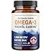 Produktbild Dreifach Starkes Omega-3 Fischöl 3600 mg | EPA & DHA | Über 2100 mg Omega-3 Fettsäuren | 1300 mg EPA + 860 mg DHA | Essenzielle Fettsäuren | Premium Wildgefangenes & Aufstoßfreies Fischöl | 120 Ct