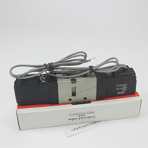 Electroálvula neumática de 1/4 de 5 vías VF3230-02 compatible con DC12V y AC220V 4