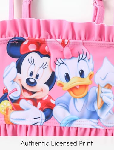 Disney Frozen Elsa Princess Minnie Ariel Girl 3 Piece Swimsuit Bikini Tankini Bathing Suit with Cover Up Set UPF 50+ Swimwear2