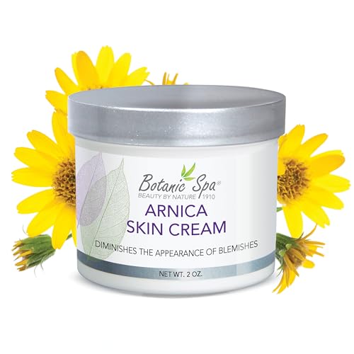 Botanic Spa Arnica Skin Cream - Everyday Facial Moisturizer - Helps Restore Skin from Blemishes and Discoloration