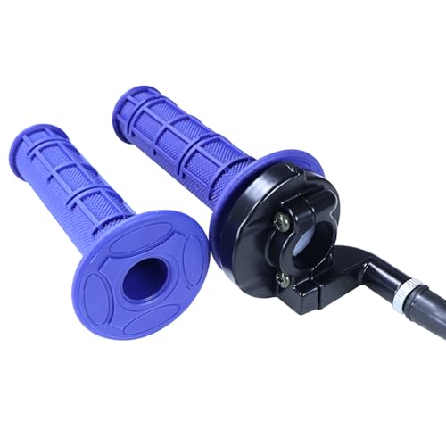Image of 22mm Throttle Cable Grips Assembly for 110cc 125cc SSR Coolster Apollo CRF50 Roketa Pit Dirt Bike Coleman CT100U CC100X CT200U BT200X Motovox MBX10 MBX11 Baja Doodle Bug DB30 Mini Bike