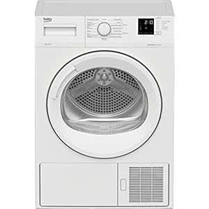 Beko – DRXS722W – droger Slim 7kg, klasse A++, basic, display digit, witte patrijspoort met witte knop, startvertraging 0-24u, afmetingen HxBxD: 84,7×59,7×50,8cm