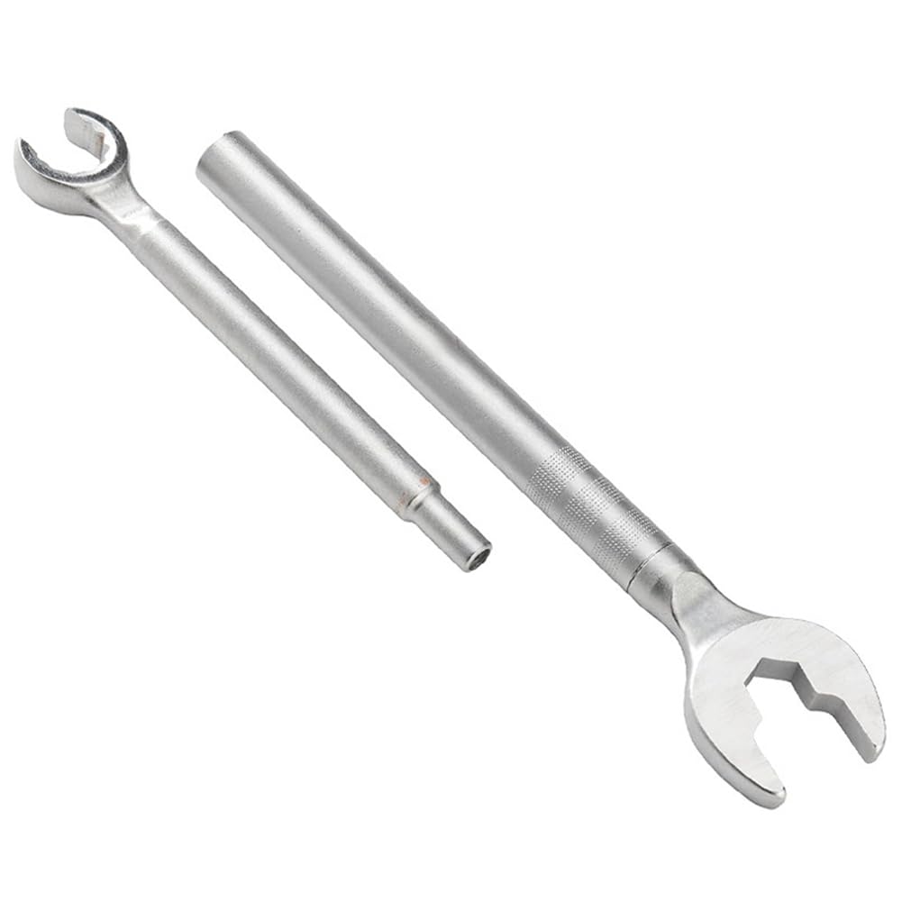 Qtynudy27023 1-Stop 2-in-1 Wrench for Angular Stops, Straight Stops and Compression Couplings, Easy to Use Durable