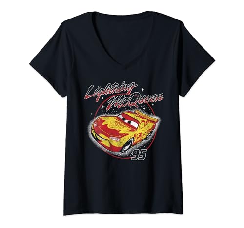 T-shirt Cars Lightning McQueen femme, le look idéal pour vos sorties détente