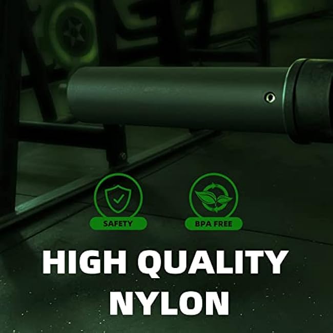 Olympic Adapter Sleeve (2 PCS), Contains 2 Spring Barbell Rings, Olympic Weight Plate Posts, Suitable for 8 ich and 11 inch Standard Barbell