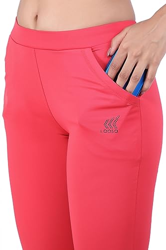 Image of Sports Women Regular Fit Activewear Track Pants | Loose Fit Workout Pant for Women | Quick-Dry | Two Pockets