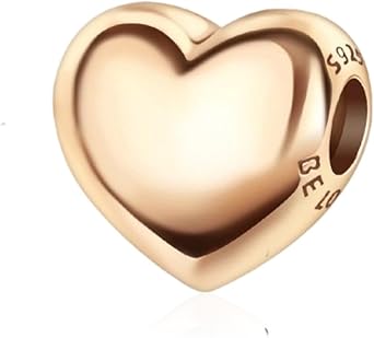 S925 Heart Charms for Pandora Bracelets and Necklaces, Gifts for Family Friend Loved One In Anniversary Birthday Christmas Mothers Day Valentine'S Day