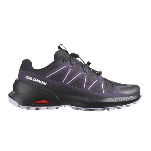 Salomon Speedcross Peak Damen Trail-Laufschuhe, Outdoor-bereit, Geländegängiger Schutz, Aktiver Grip, Black, 42
