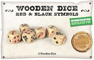 Zombicide: Undead or Alive - Special Wooden Dice Set (Kickstarter Exclusive)â€¦