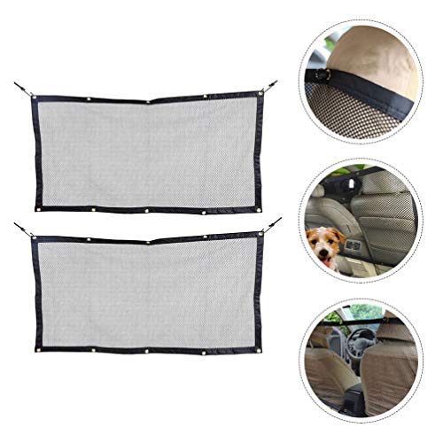 FAVOMOTO 2Pcs Universal Do Carro Parágrafo Animais de Estimação Crianças Net Barreira Barreira de Ma