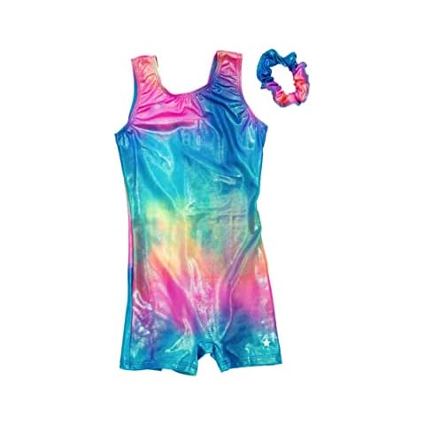 Destira Rainbow Tie Dye Unitard Cover
