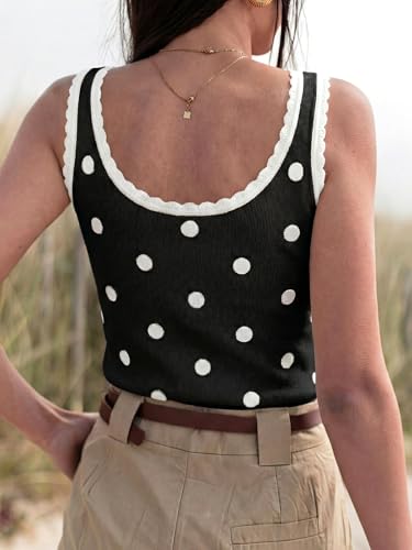 Image of Tankaneo Womens V Neck Tank Tops 2026 Sleeveless Ribbed Knit Shirts Summer Casual Sexy Sweater Vest