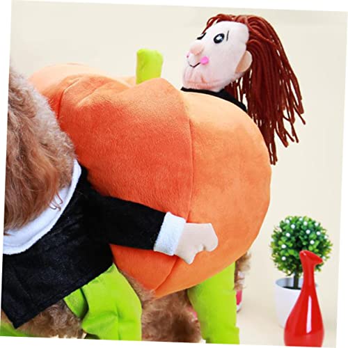 Disfraz de Calabaza Halloween para Perros Tamaño S miniatura 2
