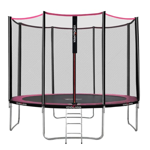 Trampolin - mit Sicherheitsnetz, Leiter, Randabdeckung, Ø 180, 244, 305, 366, 427 cm, Farbwahl - Outdoor und Indoor… – Bild 3