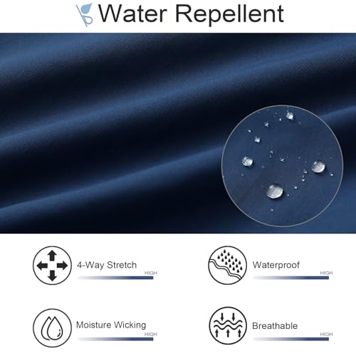 Image of M MAELREG Golf Pants Men Quick Dry - 30 inch /32 inch /34 inch Stretch Lightweight 5 Pockets Water-Resistant Casual Mens Dress Pants