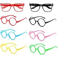 TRKETK 8 Piezas Marco de Gafas de Plástico para Niños,