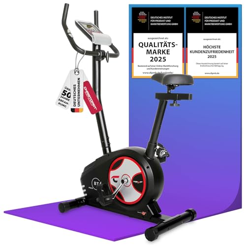 Christopeit Ergometer Heimtrainer Fahrrad BT 4, 24 Stufen Widerstand, bis...