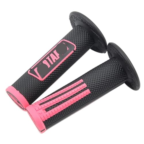 Poignée de moto 22mm en caoutchouc guidon conique 7/8 pouces pour dirt bike tout-terrain