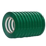 WOD Dark Green 10 Pack Poly Bag Sealer Tape - 3/8 inch x 180 yds. for Color Coding Age of Perishables, Food Storage, Pack,Aging and Sealing Meat, Candy, or Gifts BSTC22PVC