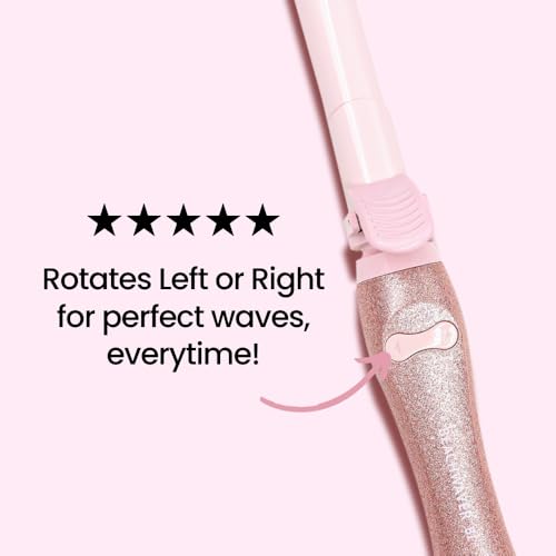 Image of The Beachwaver Co. Rotating Curling Iron Ceramic Curling Iron - Largest Barrel Size for Long Hair! | Auto-Shut Off, Travel-Friendly, Dual Voltage