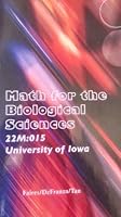 Math for Biological Sciences 1133271197 Book Cover