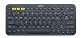 Melhor Teclado para PC de 2025: Guia de Compra Completo 5 Teclado sem fio Logitech K380 com Conexão Bluetooth para até 3 dispositivos e Pilha Inclusa para PC, Mac, Android, iOS e Apple TV - Cinza